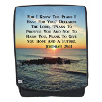 BREATHTAKING SUNRISE JEREMIAH 29:11 BACKPACK