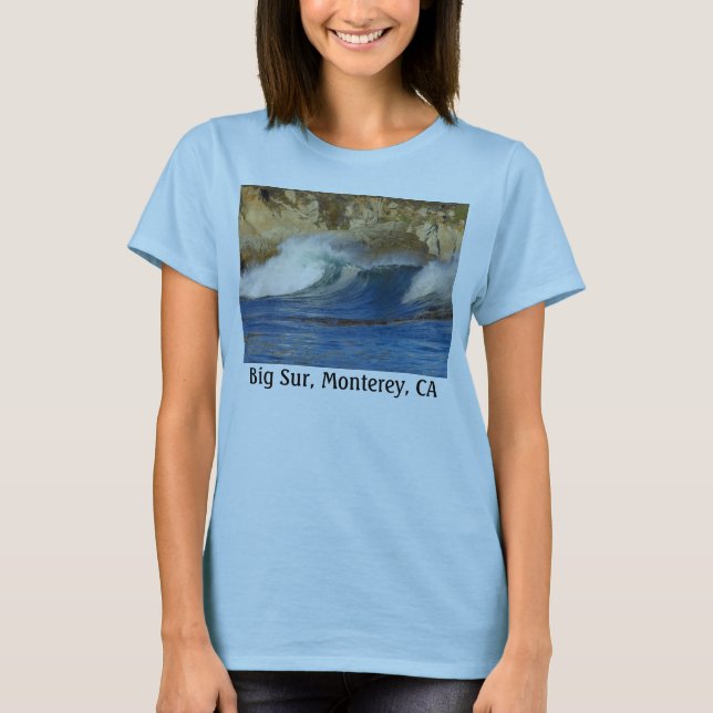 Breathtaking Waves at Monterey T-Shirt (Front)