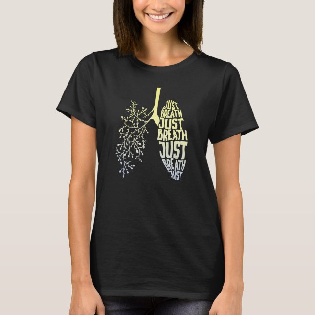 Breathwork Meditation Yoga Self-Love Breath T-Shirt (Front)