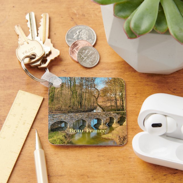 Breau, France  Key Ring (Desk)