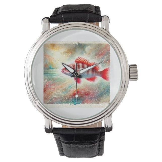 Breca Beauty 150624AREF112 - Watercolor Watch (Front)