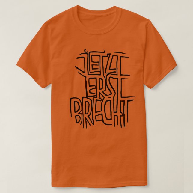 Brecht Pun German olt Brecht T-Shirt (Design Front)