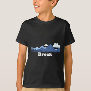 Breck Colorado Rocky Mountains Co Souvenir Climbin T-Shirt