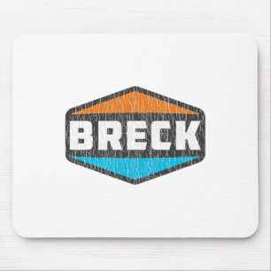 Breck Skiing Breckenridge Ski Colorado Snowboardin Mouse Pad