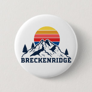 Breckenridge Colorado 6 Cm Round Badge