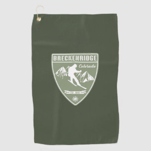 Breckenridge Colorado Golf Towel