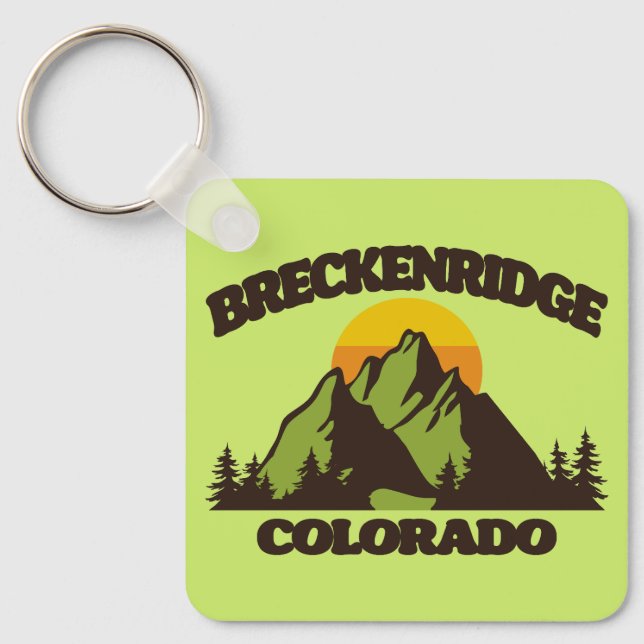 Breckenridge,Colorado Key Ring (Front)
