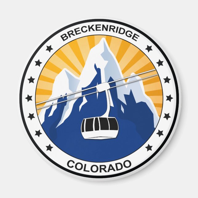 Breckenridge Colorado Magnet (Front)