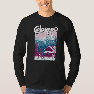 Breckenridge Colorado Mountain State Rocky Mountai T-Shirt