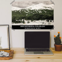 Breckenridge Colorado Pencil/Pen Illustration