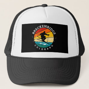 Breckenridge Colorado Retro VintageTrucker Hat