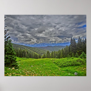 Breckenridge Colorado scenic canvas print
