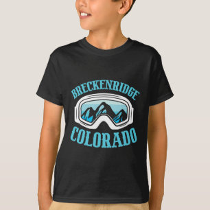 Breckenridge Colorado Ski Mountain Skiing Skier T-Shirt