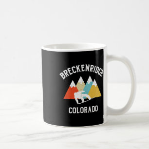 Breckenridge Colorado Snowboard Vacation Souvenir Coffee Mug
