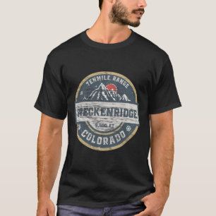 Breckenridge Colorado Tenmile Range Rocky Mountain T-Shirt