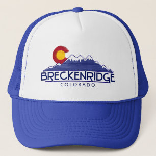 Breckenridge Colorado wood mountains hat