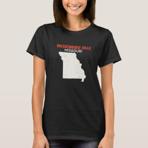 Breckenridge Hills Missouri USA State America Trav T-Shirt