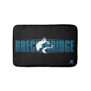 Breckenridge Huskies #7 Bath Mat
