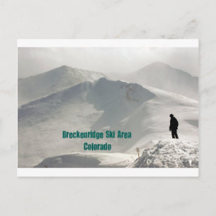 Breckenridge Ski Area, CO Postcard