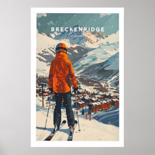 Breckenridge Ski Poster 1