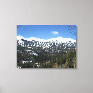 Breckenridge Ski Slopes Canvas Print