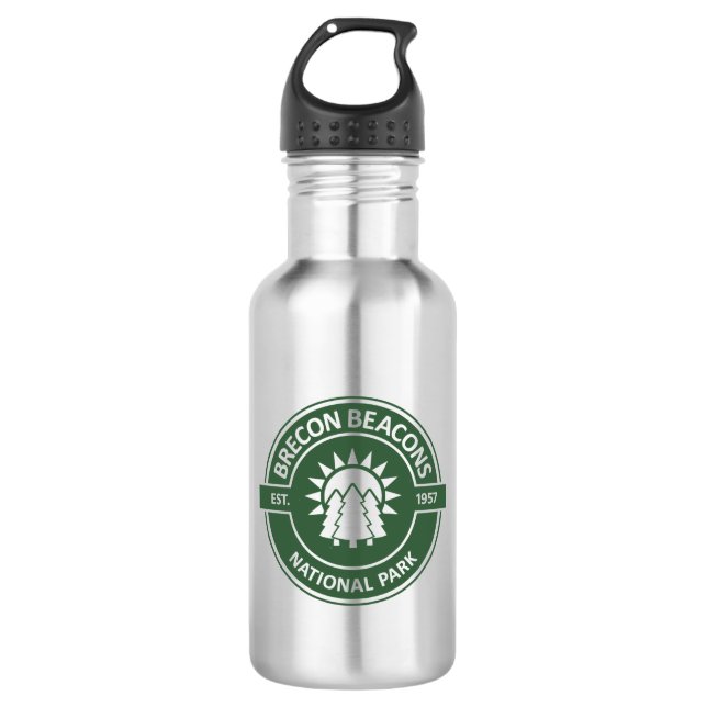 Brecon Beacons National Park 532 Ml Water Bottle (Front)