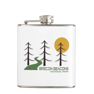 Brecon Beacons National Park Trail Hip Flask