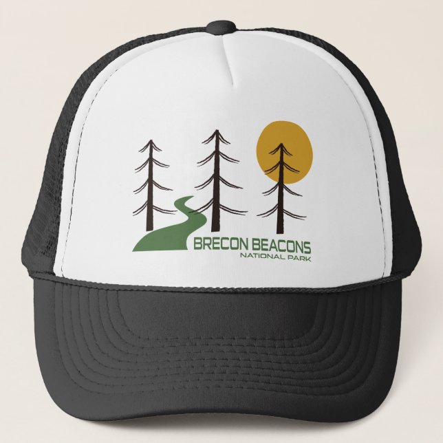 Brecon Beacons National Park Trail Trucker Hat (Front)