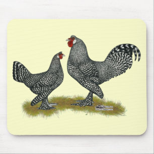 Breda Chickens Cuckoo Mouse Pad