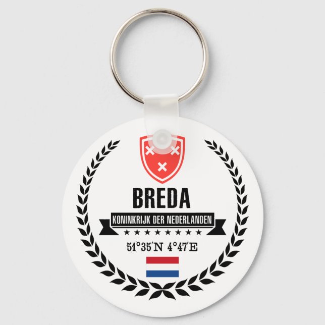 Breda Key Ring (Front)