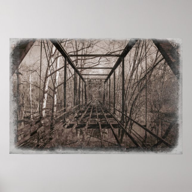 Breeden's bridge, Indiana Poster (Front)