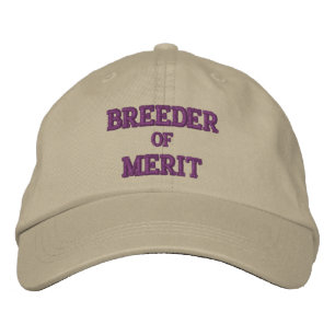 BREEDER of MERIT Embroidered Hat