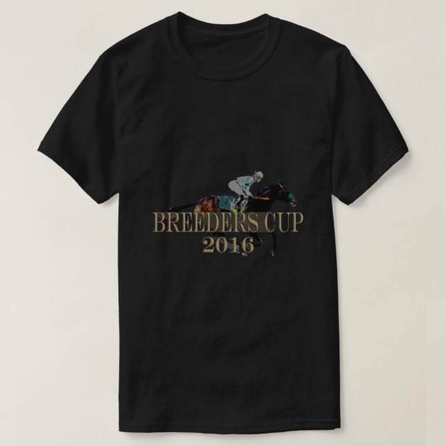 Breeders Cup 2016 Horse Racing Classic T-Shirt.png T-Shirt (Design Front)