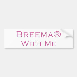 Breema With Me Bumper Sticker