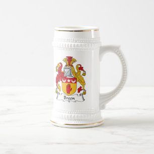 Breen Family Crest Beer Stein