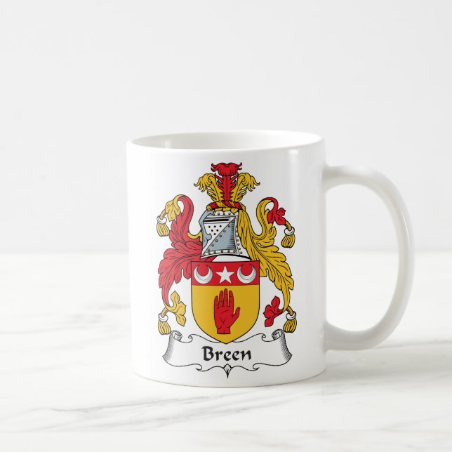Breen Family Crest Coffee Mug (Right)
