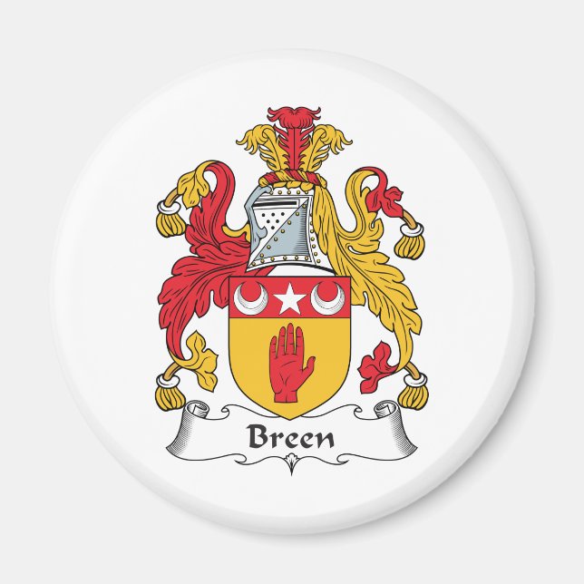 Breen Family Crest Magnet (Front)