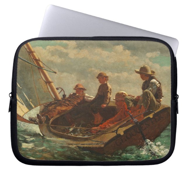 Breezing Up (A Fair Wind) 1873-76 Laptop Sleeve (Front)