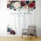 Breezy Burgundy Wedding Backdrop Photo Booth
