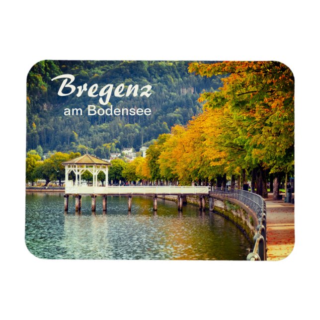 Bregenz am Bodensee in Austria Magnet (Horizontal)