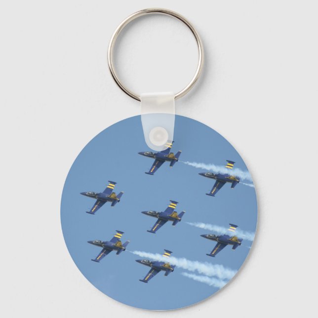 Breitling air squadron on airshow key ring (Front)