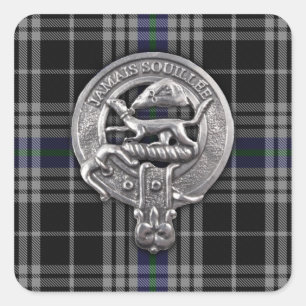 Breizh Crest & Tartan National Breizh Square Sticker