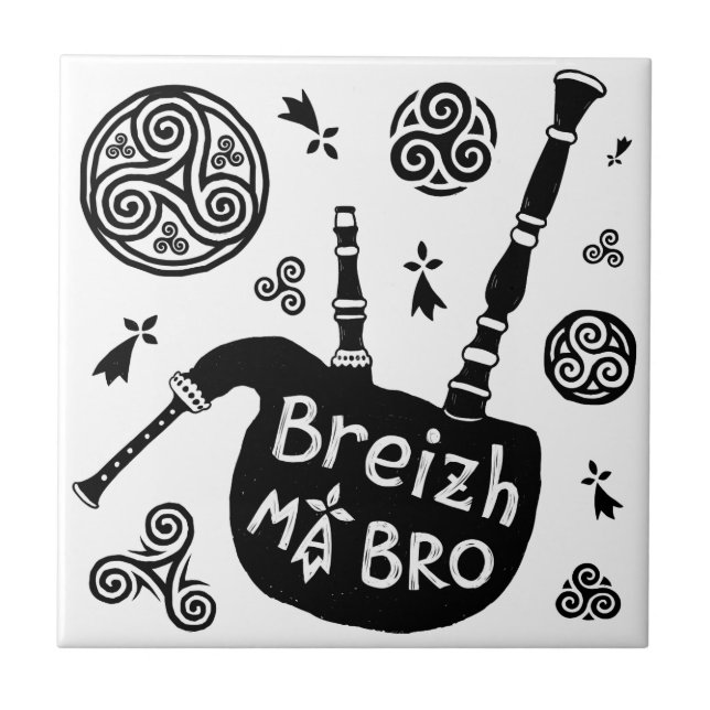 Breizh ma Bro Tile (Front)