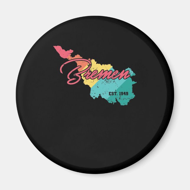 Bremen Bundesland Germany Magnet (Front)