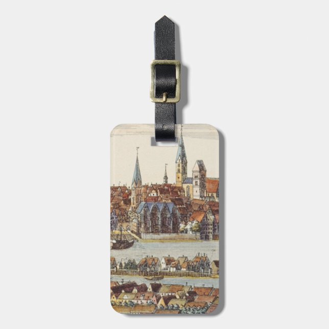 Bremen, Germany, 1719 Luggage Tag (Front Vertical)