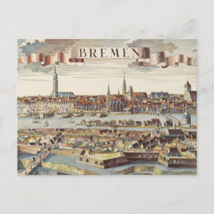 Bremen, Germany, 1719 Postcard