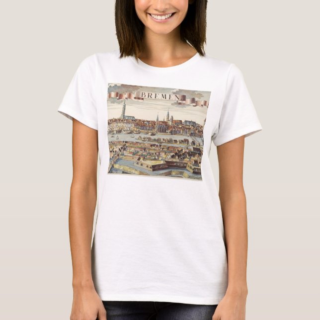 Bremen, Germany, 1719 T-Shirt (Front)