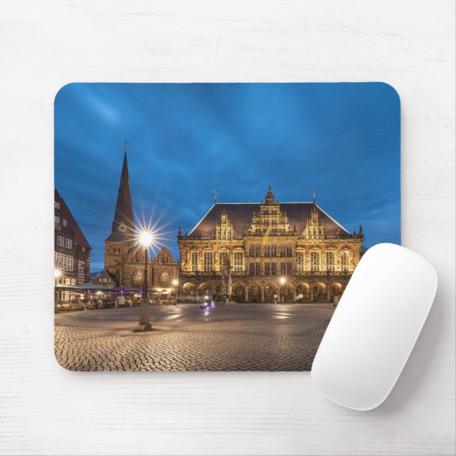 Bremen Germany Mouse Pad (With Mouse)