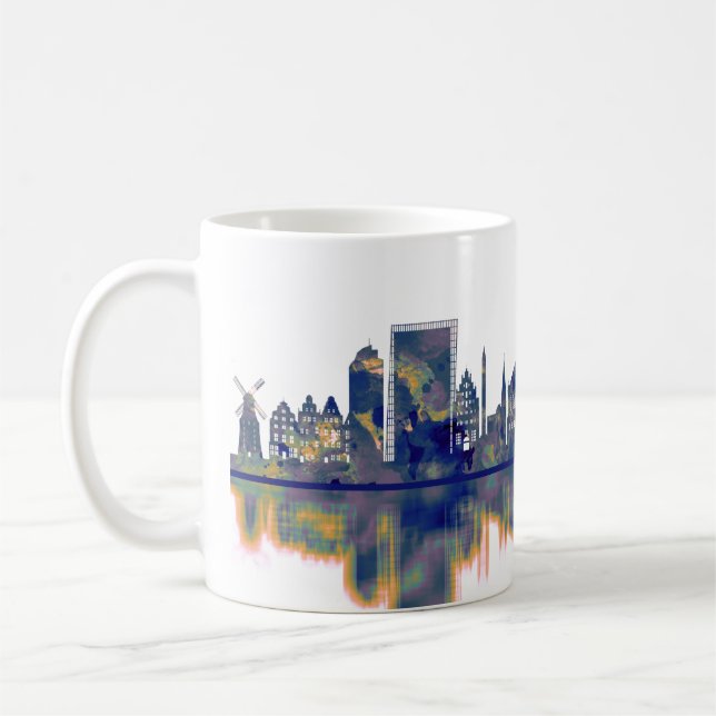 Bremen Skyline Coffee Mug (Left)