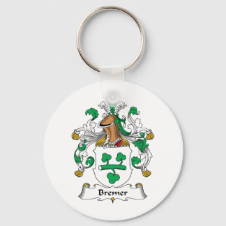 Bremer Family Crest Key Ring